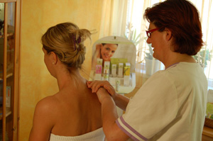 Massagen Gastein - Rückenmassage